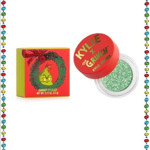 Kylie x The Grinch Lil Grinch Shimmer Eye Glaze - Picture 4 of 6